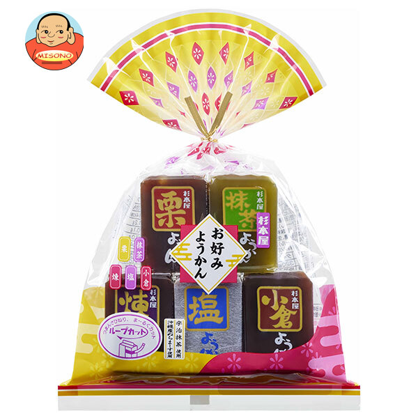 杉本屋製菓 お好みようかん 320g(40g×8個)×12袋入