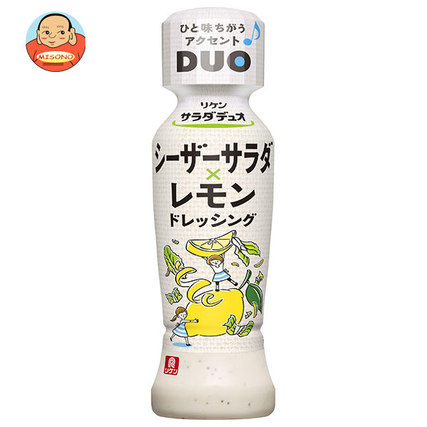 理研ビタミン リケン サラダデュオ シーザーサラダレモンドレッシング 190mlペットボトル×12本入