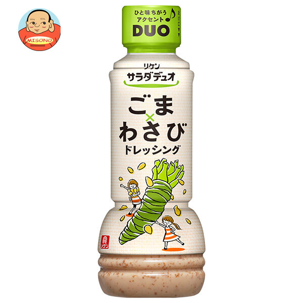 理研ビタミン リケン サラダデュオ ごまわさびドレッシング 300mlペットボトル×12本入
