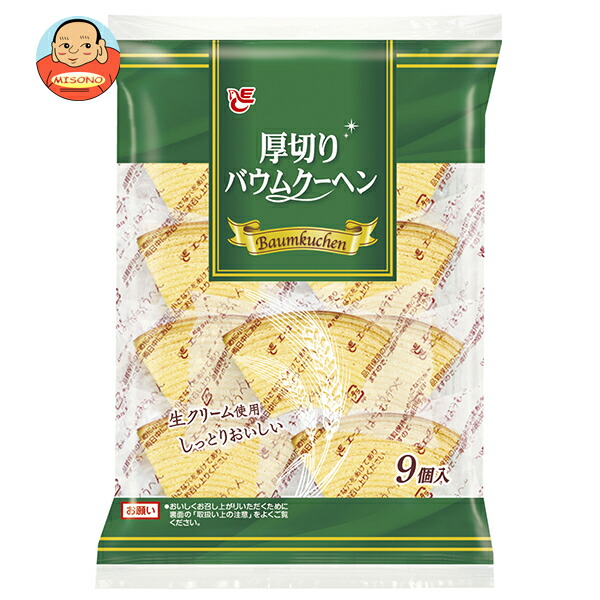 エースベーカリー 厚切りバウムクーへン 9個×12袋入