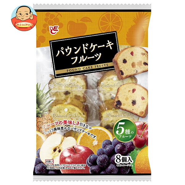 エースベーカリー パウンドケーキフルーツ 8個×10袋入