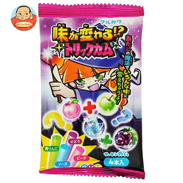 丸川製菓 味が変わる トリックガム 4本×20個入