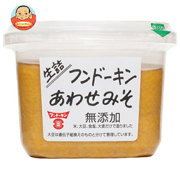 フンドーキン 生詰 あわせみそ 無添加 850g×6個入