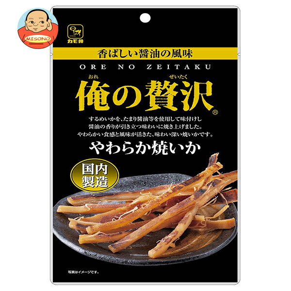 カモ井 俺の贅沢 やわらか焼いか 24g×5袋入