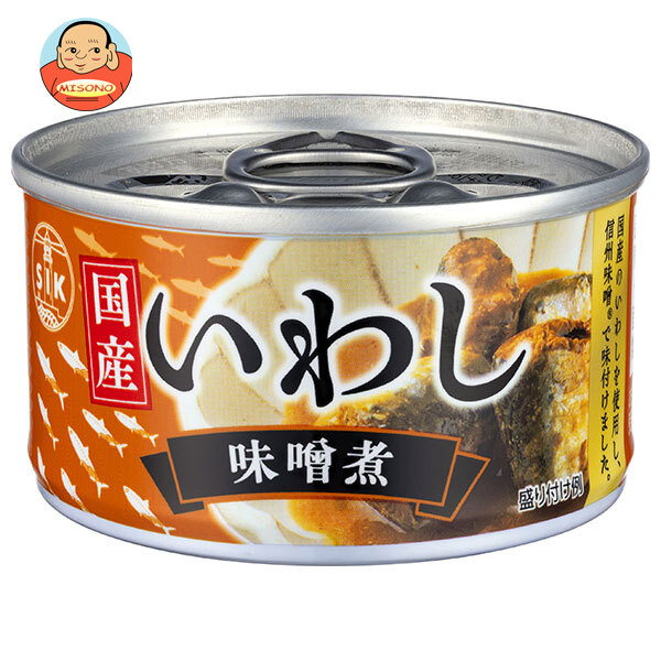 信田缶詰 いわし味噌煮 国産いわし使用 80g缶×24個入