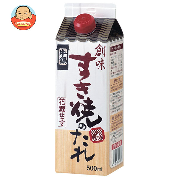 創味食品 創味 すき焼きのたれ 500ml紙パック×6本入