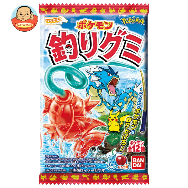 バンダイ ポケモン 釣りグミ 14g×10袋入
