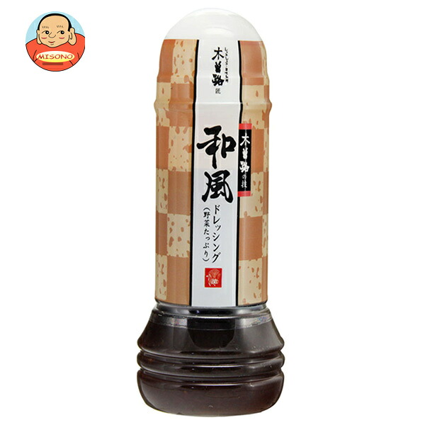 木曽路 和風野菜たっぷりドレッシング 200mlペットボトル×12本入