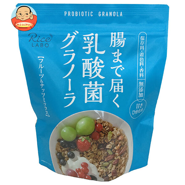幸福米穀 腸まで届く乳酸菌グラノーラ 250g×15袋入