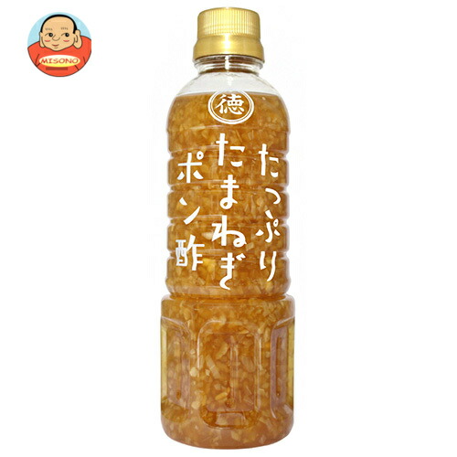 徳島産業 たっぷりたまねぎポン酢 400mlペットボトル×12本入