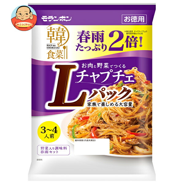 モランボン 韓の食菜 チャプチェ Lパック 270g×10袋入