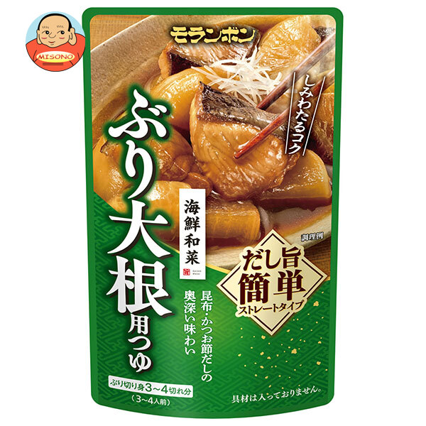 モランボン 海鮮和菜 ぶり大根用つゆ 300g×10袋入