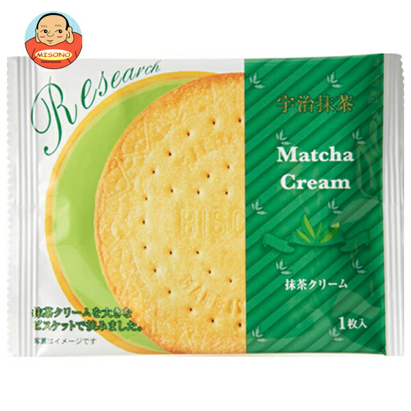 前田製菓 抹茶クリームサンドビスケット リサーチ 1枚×10袋入