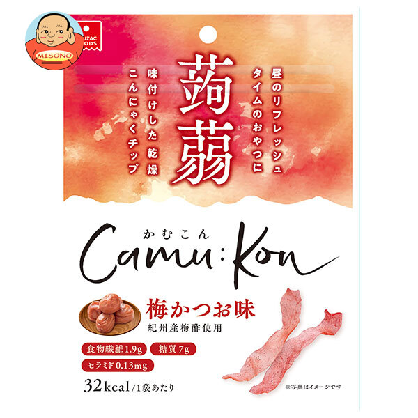 【賞味期限2026.09.29かそれ以降】アスザックフーズ かむこん 梅かつお味 11g×20袋入