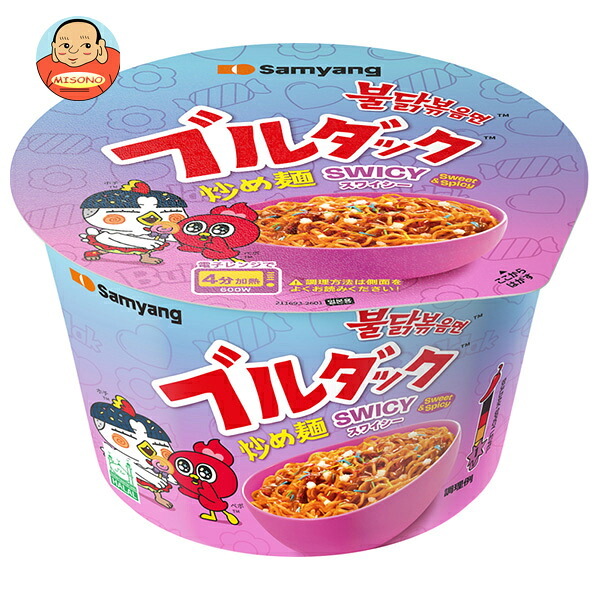 三養ジャパン スワイシー ブルダック炒め〓 BIG 105g×16個入