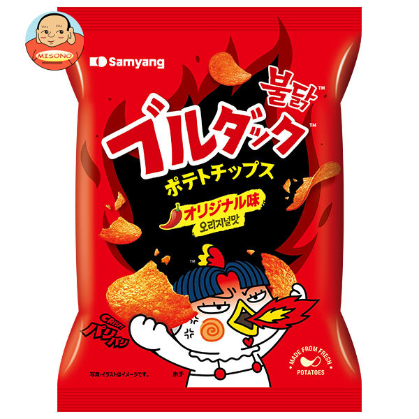 三養ジャパン ブルダック ポテトチップス オリジナル味 55g×20個入