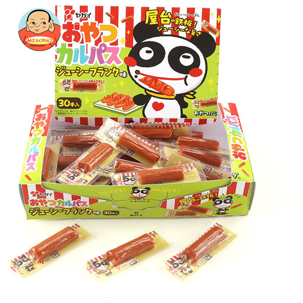 ヤガイ おやつ カルパス ジューシーフランク味 3g×30本入
