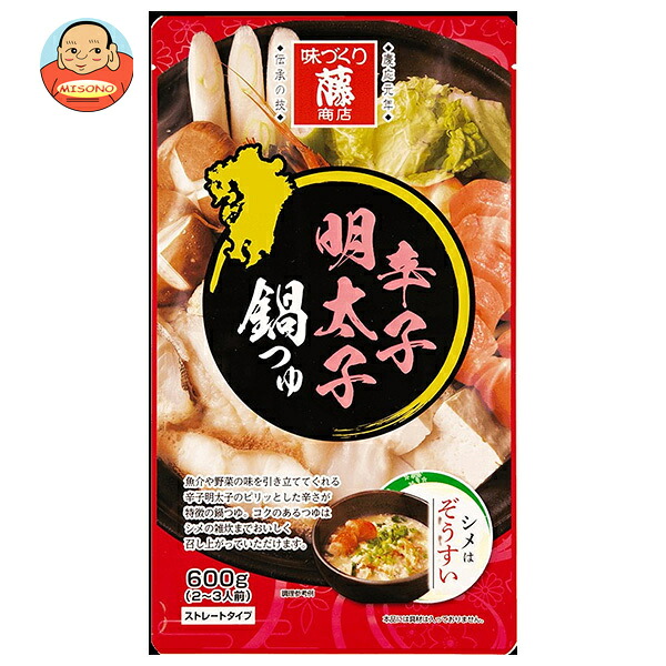 藤商店 辛子明太子鍋つゆ 600g×10袋入