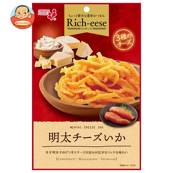 井上食品 Rich-eese(リッチーズ) 明太チーズいか 34g×10袋入