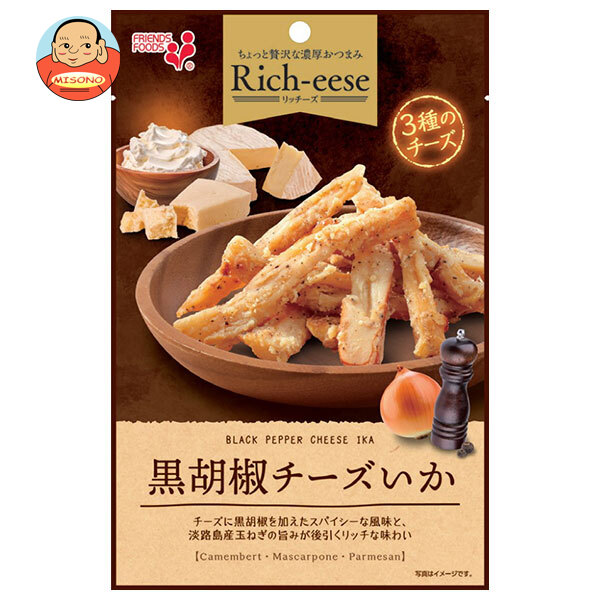 井上食品 井上食品 Rich-eese(リッチーズ) 黒胡椒チーズいか 45g×10袋入