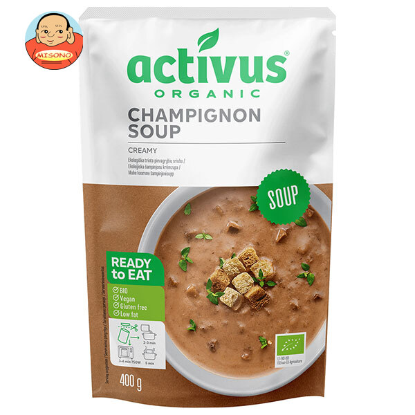むそう商事 activus OG マッシュルーム スープ 400g×10袋入