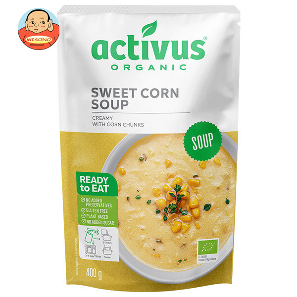 むそう商事 activus OG コーン スープ 400g×10袋入