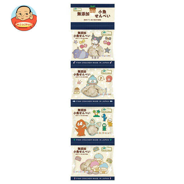 ノースカラーズ 純国産 無添加小魚せんべい(4連) 11g×4×12