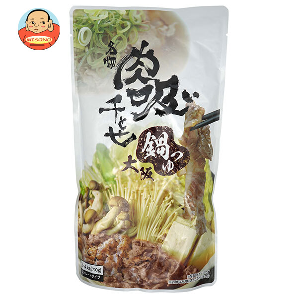 トーカン 肉吸い千とせ鍋つゆ 700g×12袋入