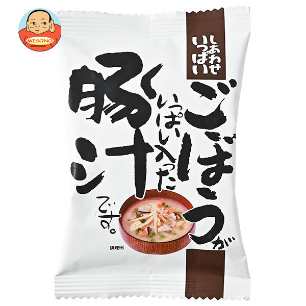 コスモス食品 しあわせいっぱい ごぼうがいっぱい入った豚汁 10食×2箱入