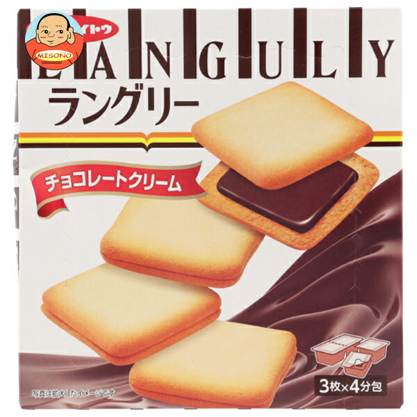 イトウ製菓 ラングリー チョコレートクリーム 12枚×6箱入