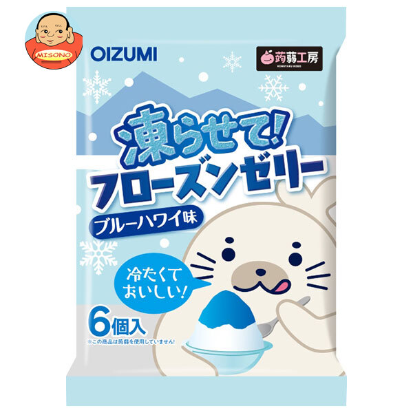 オーイズミ下仁田 フローズンゼリー ブルーハワイ味 6個入×16袋入