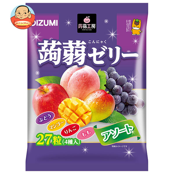 オーイズミ下仁田 蒟蒻工房 蒟蒻ゼリー アソート 27個入×12袋入