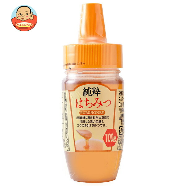 三洋通商 純粋はちみつ 100gペットボトル×15個入