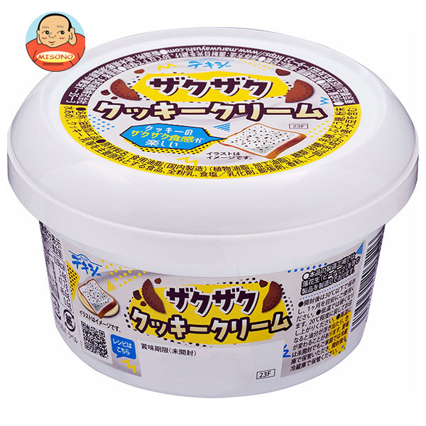 丸和油脂 デキシー ザクザククッキークリーム 130g×12個入