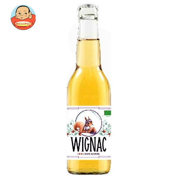 カネカ食品 ウィニャック シードル ノンアルコール 330ml瓶×12本入