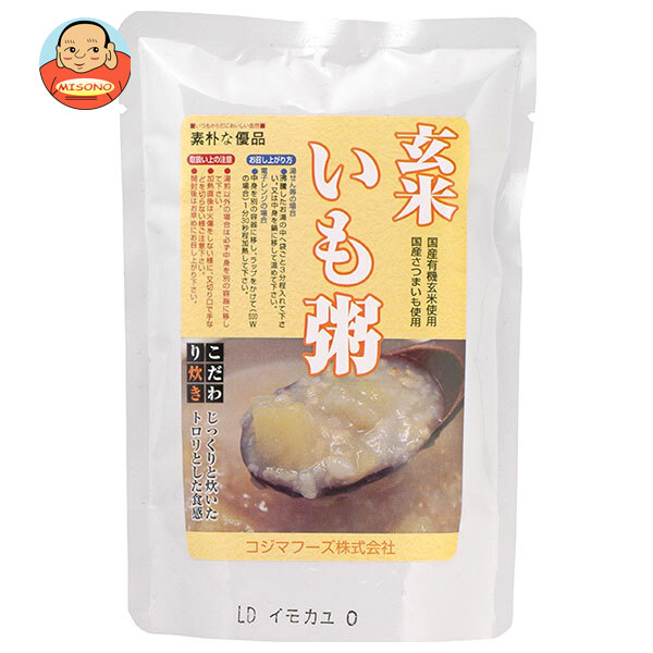 コジマフーズ 玄米いも粥 200gパウチ×20袋入