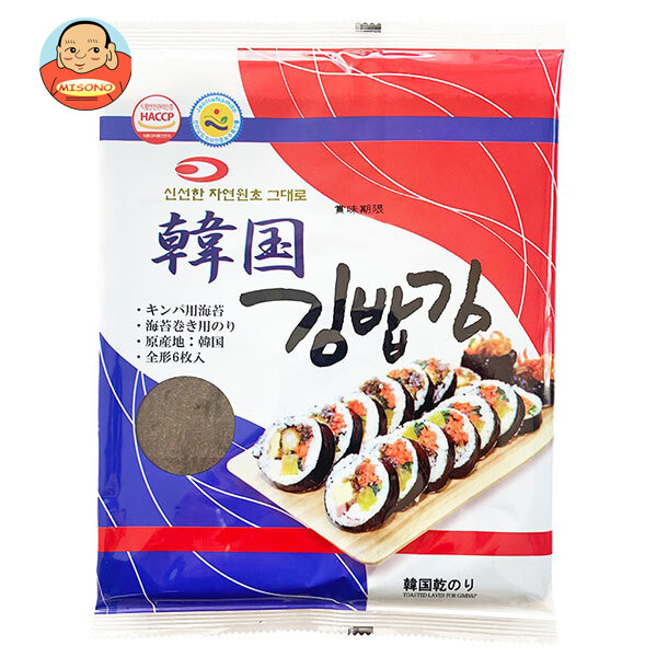 大同 韓国キンパ用 乾のり 全形6枚×30袋入