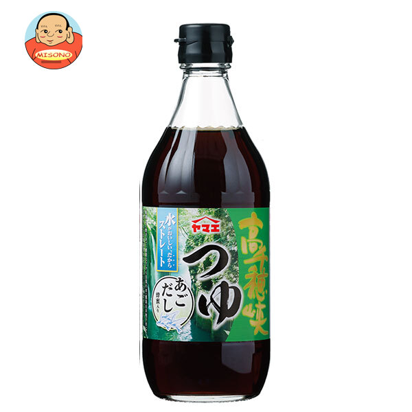 ヤマエ食品工業 高千穂峡 つゆ あごだし 500ml瓶×15本入
