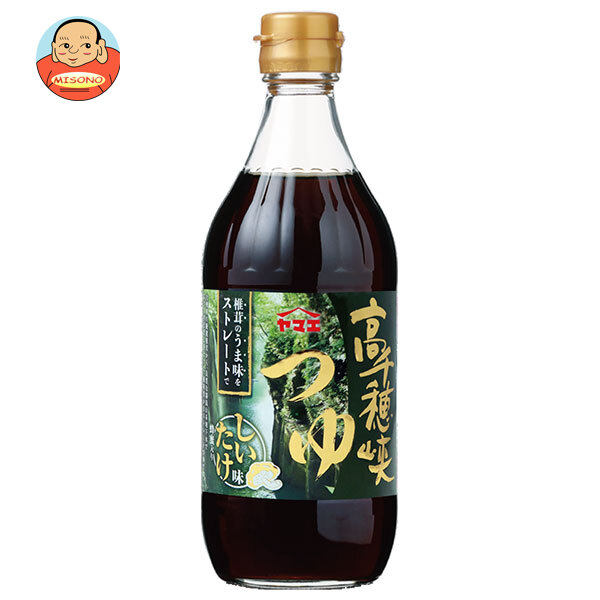 ヤマエ食品工業 高千穂峡 つゆ 椎茸 500ml瓶×15本入