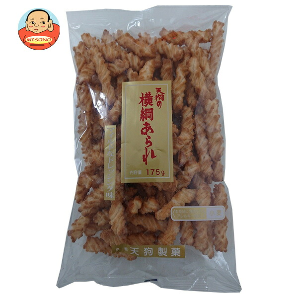 天狗製菓 横綱あられ 平袋 175g×10袋入