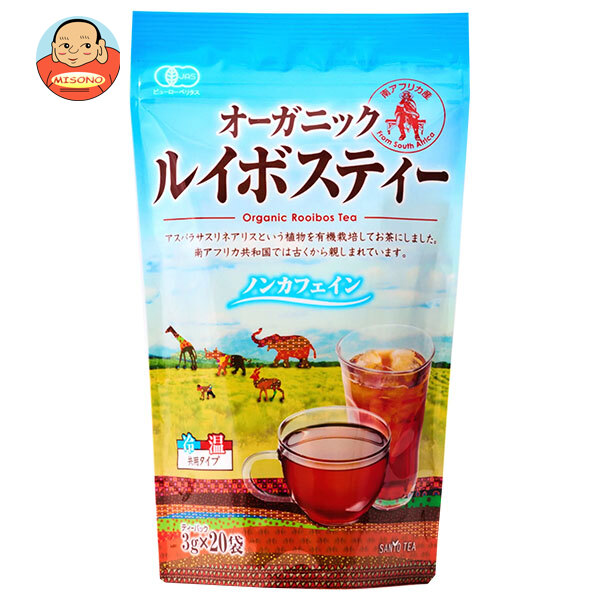 山陽商事 オーガニック ルイボスティー 60g(3g×20袋)×12袋入