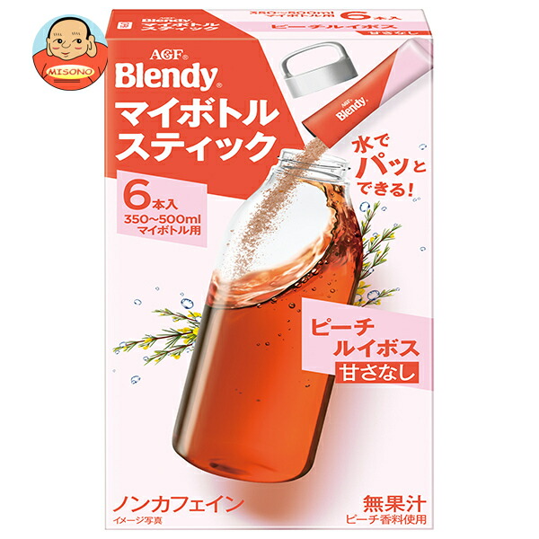 AGF ブレンディ マイボトルスティック ピーチルイボスティー (3.5g×6本)×24箱入