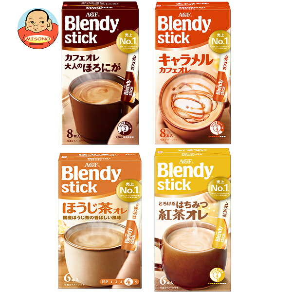 AGF ブレンディ スティック 4種詰め合わせBセット ×24(4種×6)箱入