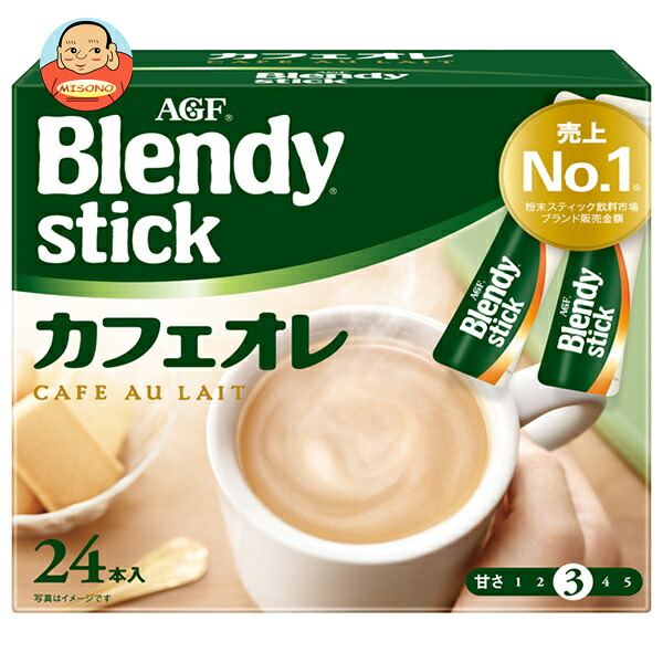 AGF ブレンディ スティック カフェオレ (8.2g×24本)×6箱入