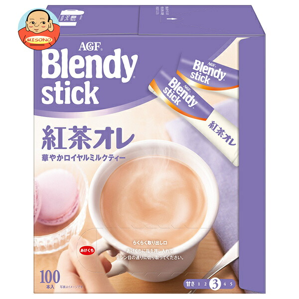 AGF ブレンディ スティック 紅茶オレ (9.0g×100本)×4箱入