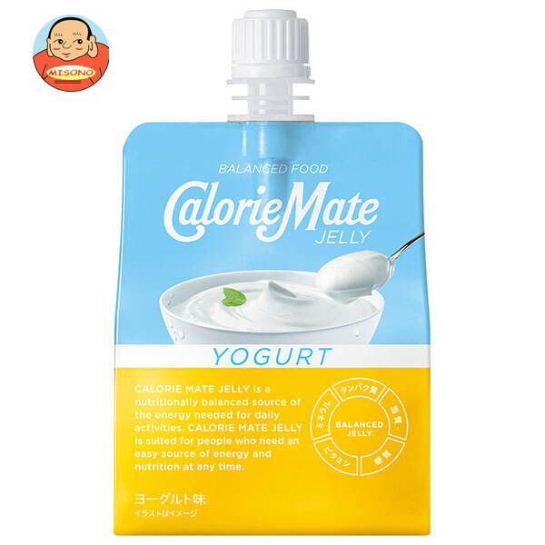 大塚製薬 カロリーメイトゼリー ヨーグルト味 215gパウチ×24個入