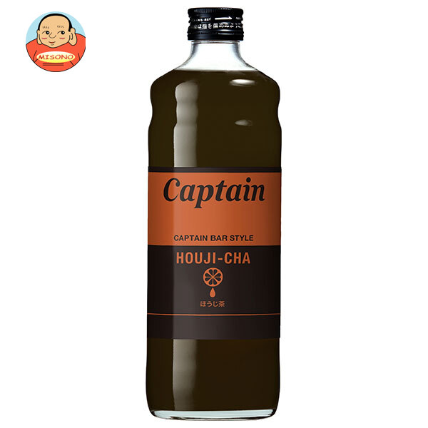 中村商店 キャプテン ほうじ茶 600ml瓶×12本入