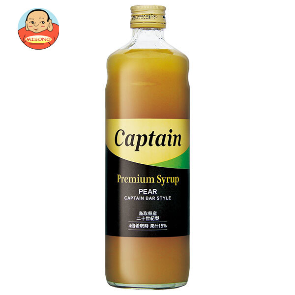 中村商店 キャプテンプレミアム 二十世紀梨 600ml瓶×12本入