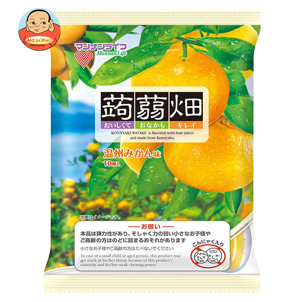 【賞味期限2026.05.16かそれ以降】マンナンライフ 蒟蒻畑 温州みかん味 25g×10個×12袋入