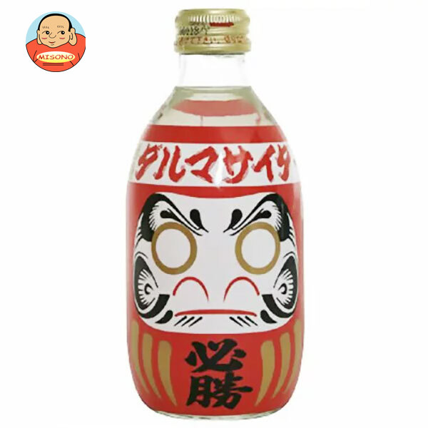 木村飲料 必勝合格ダルマサイダー 300ml瓶×24本入